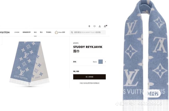 Louis Vuitton Scarf LV00051